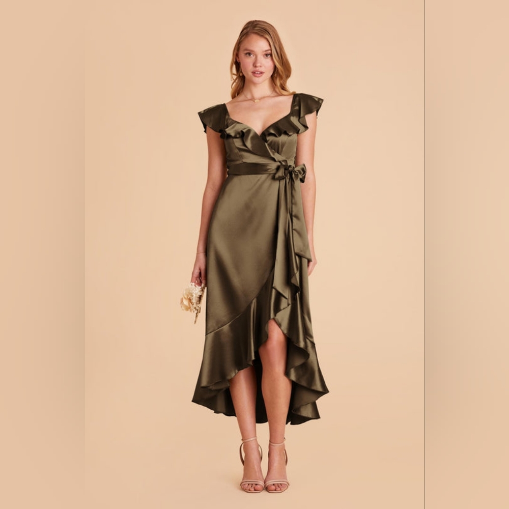 Birdy Grey James Olive Bridesmaid Dress
